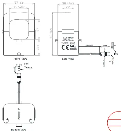 [IWCT400e] Iotawatt ECS36400